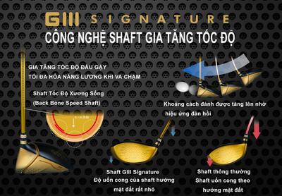 Bộ gậy golf fullset Daiwa_GIII Signature V - 4 Sao