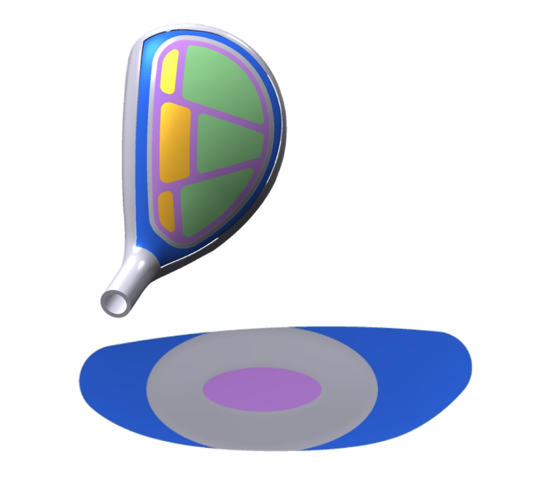 Gậy Hybrid Honma Beres 09 - 5 Sao