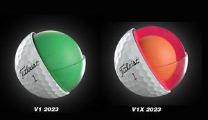 So sánh bóng golf Titleist Pro V1 2025 với phiên bản Pro V1 2023