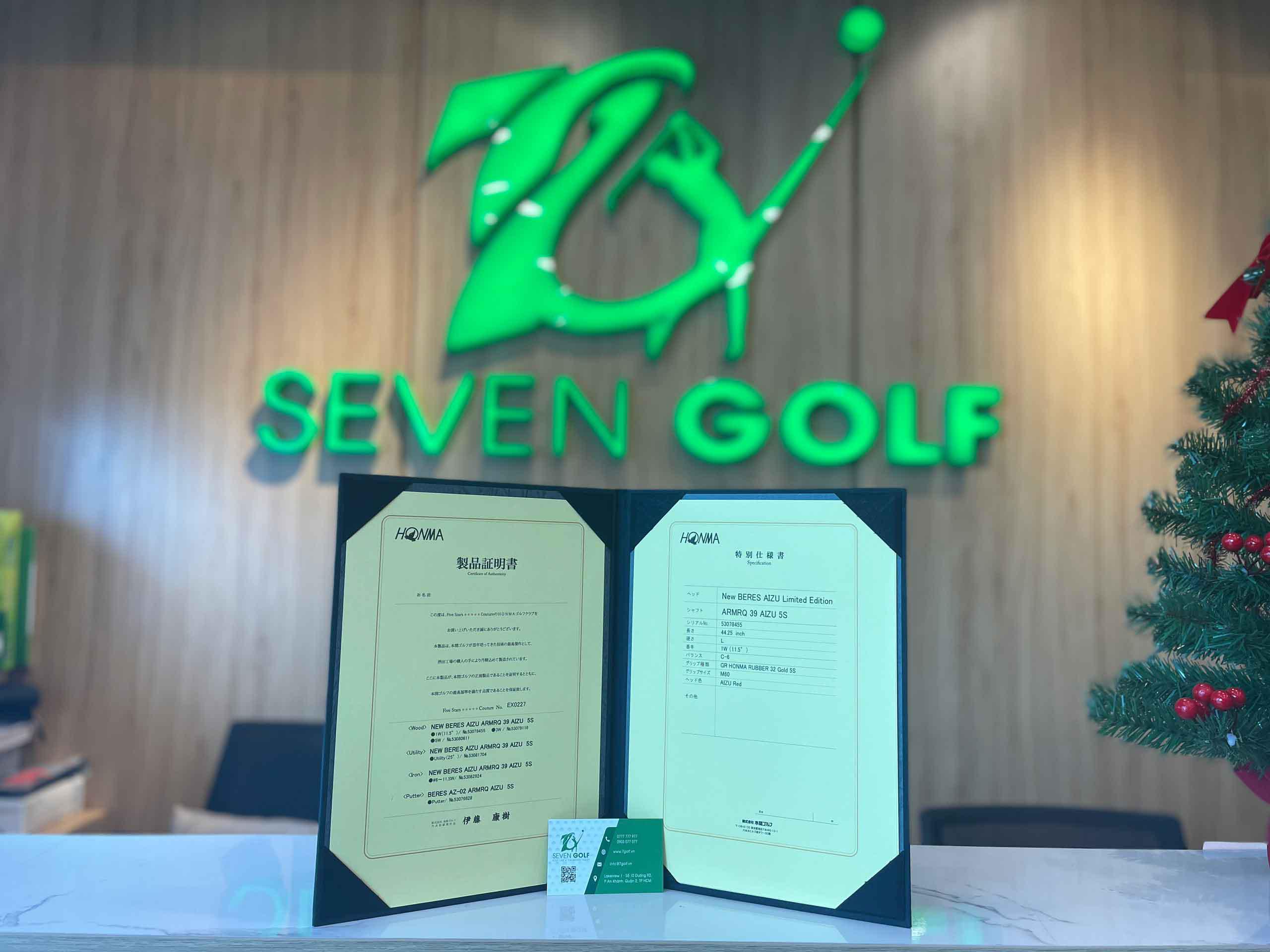 Bộ Sưu Tập Honma Tour World 767 Mới Toanh Tại Seven Golf